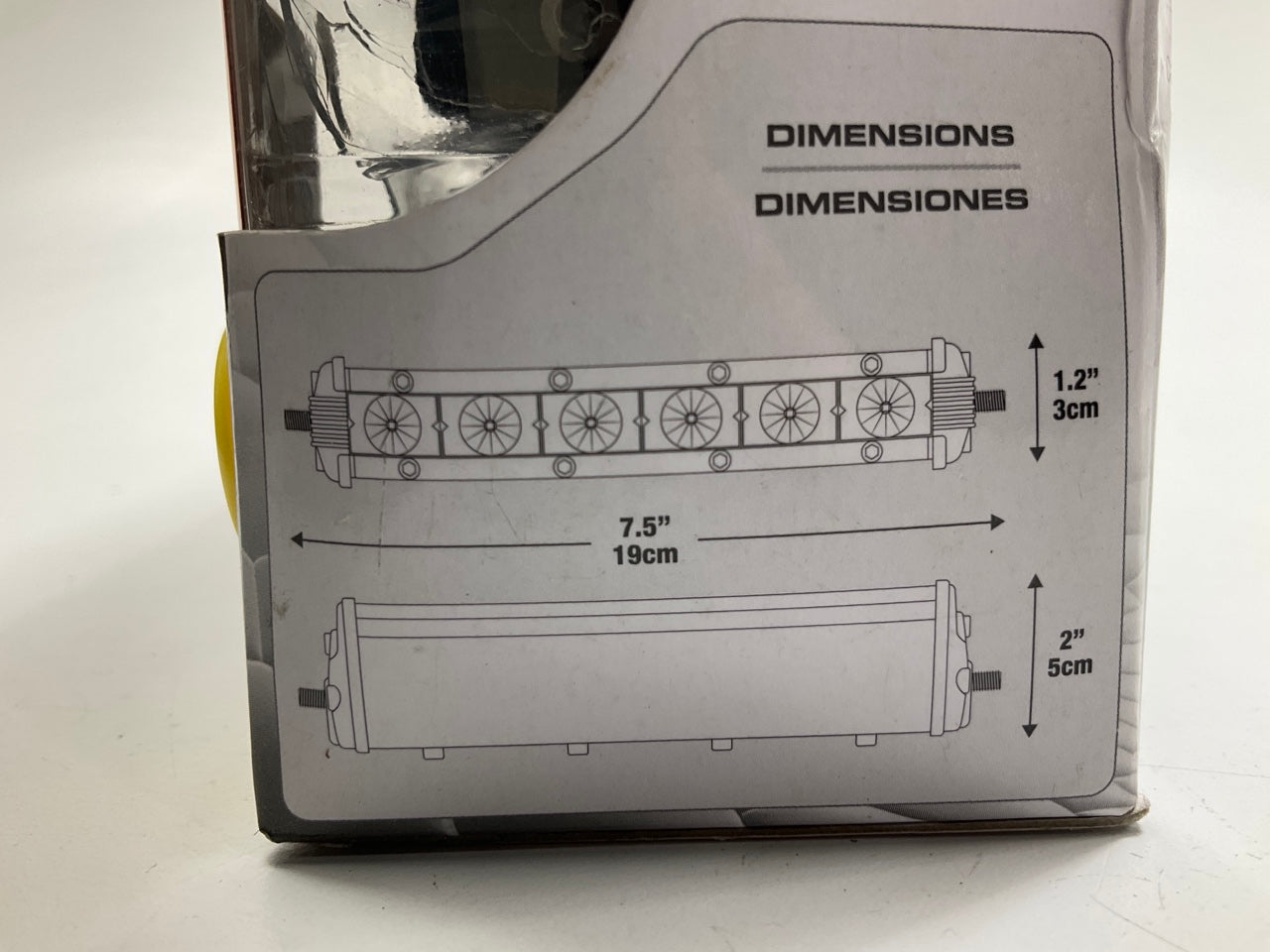 Alpena 71010 LED Light Bar - Slim - 7'' - 6x 3W High Power LEDs