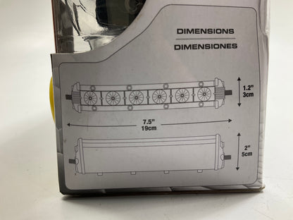 Alpena 71010 LED Light Bar - Slim - 7'' - 6x 3W High Power LEDs