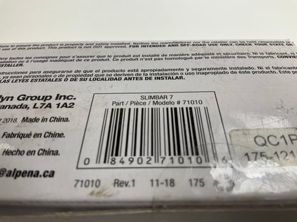 Alpena 71010 LED Light Bar - Slim - 7'' - 6x 3W High Power LEDs