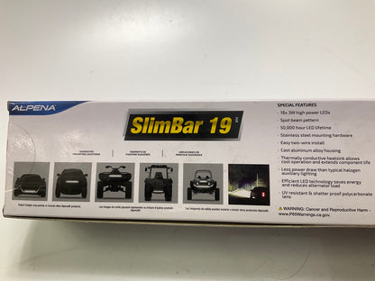 Alpena BriteLED 71018 Slimbar 19 - Slim, Low Profile LED Light Bar 20'' Long