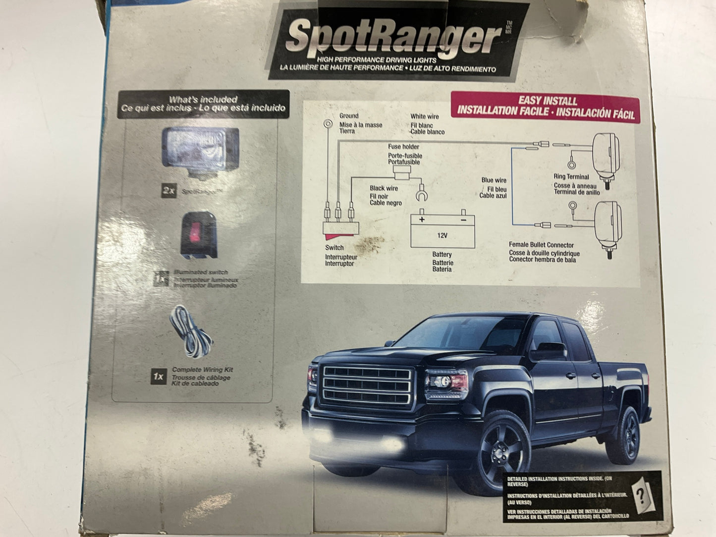 Alpena Spot Ranger High Performance Driving Lights Complete Halogen Light Kit