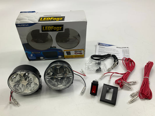 Alpena 71302 LED Fog Light Lamp Set 2.76'' Round Fog Lamp Kit W/ Switch & Wiring