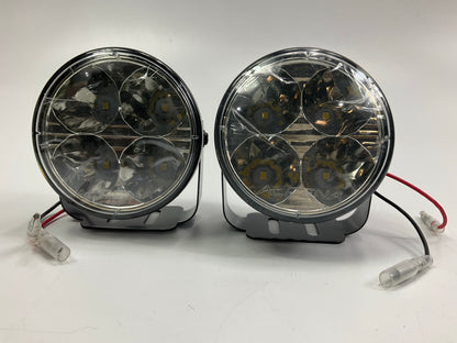 Alpena 71302 LED Fog Light Lamp Set 2.76'' Round Fog Lamp Kit W/ Switch & Wiring