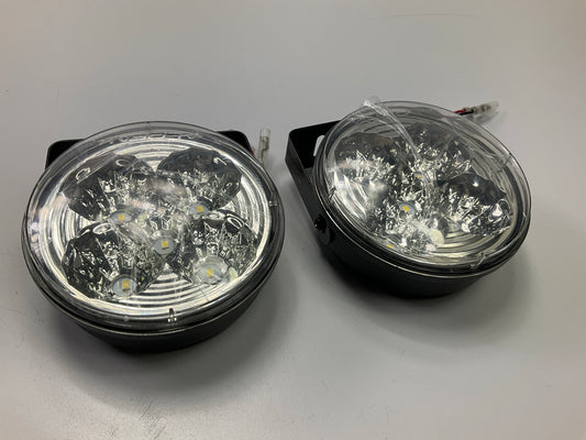 BriteLED 71303 3.7'' Round Plug & Play LED Driving / Fog Light Kit W/ Install Kit