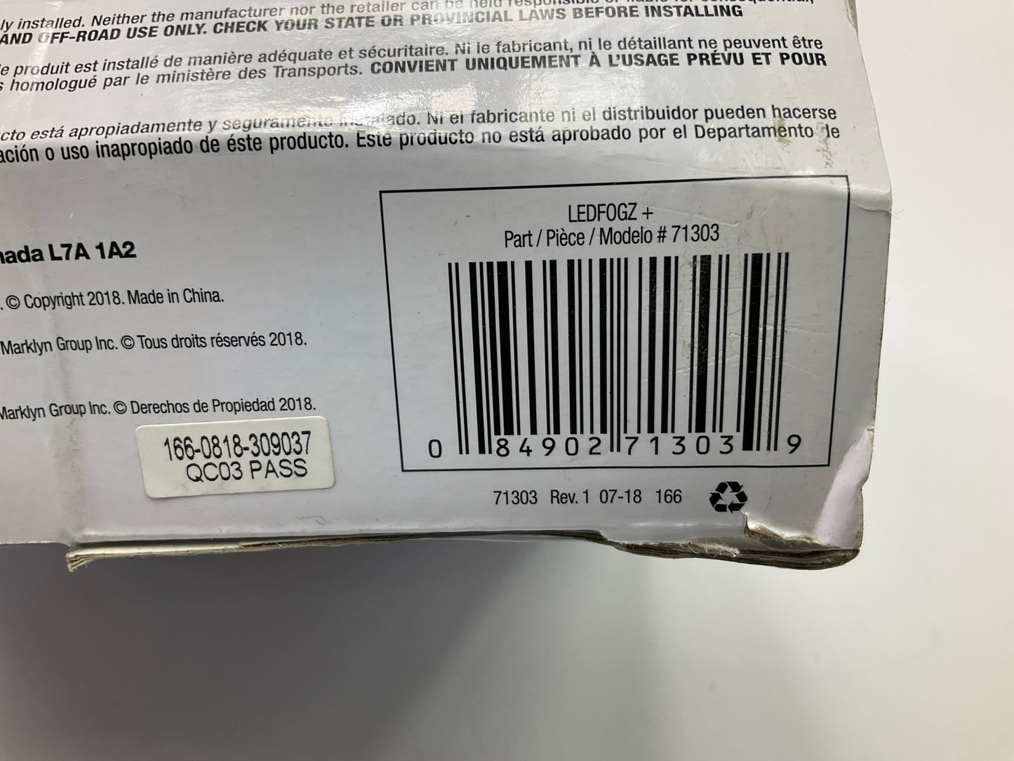 BriteLED 71303 LEDFogz+ Plug And Play LED Driving / Fog Light Kit W/ Install Kit