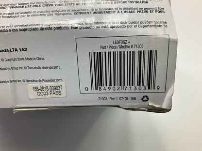 BriteLED 71303 LEDFogz+ Plug And Play LED Driving / Fog Light Kit W/ Install Kit