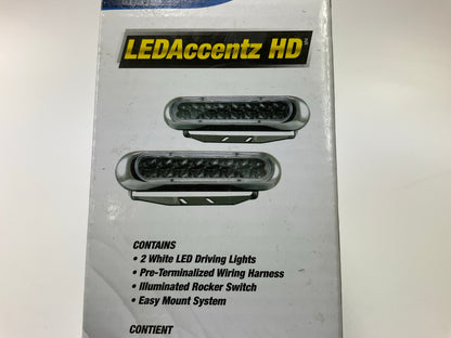 Alpena 71308 LEDAccentz HD - Plug And Play LED Driving / Fog Light Kit