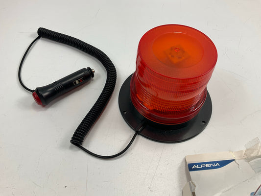 OPEN BOX - Alpena 71738 12V LED Magnetic Mount Strobe Safety Beacon Light Lamp