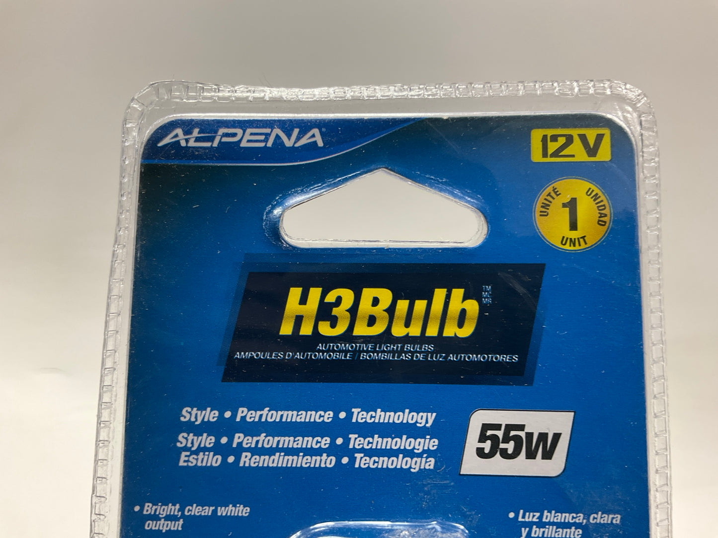 (2) Alpena 71903 H3 Bulb Blue 55 Watt Replacement Light Bulbs
