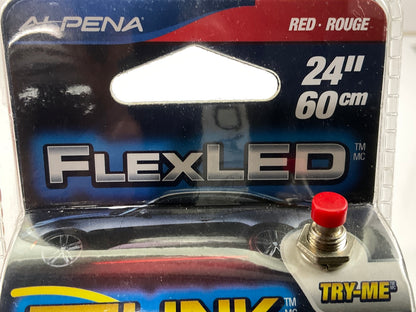 Alpena 77064 EZLINK FlexLED 24 Flexible, LED Light Strip Kit, Red. 2 PCS