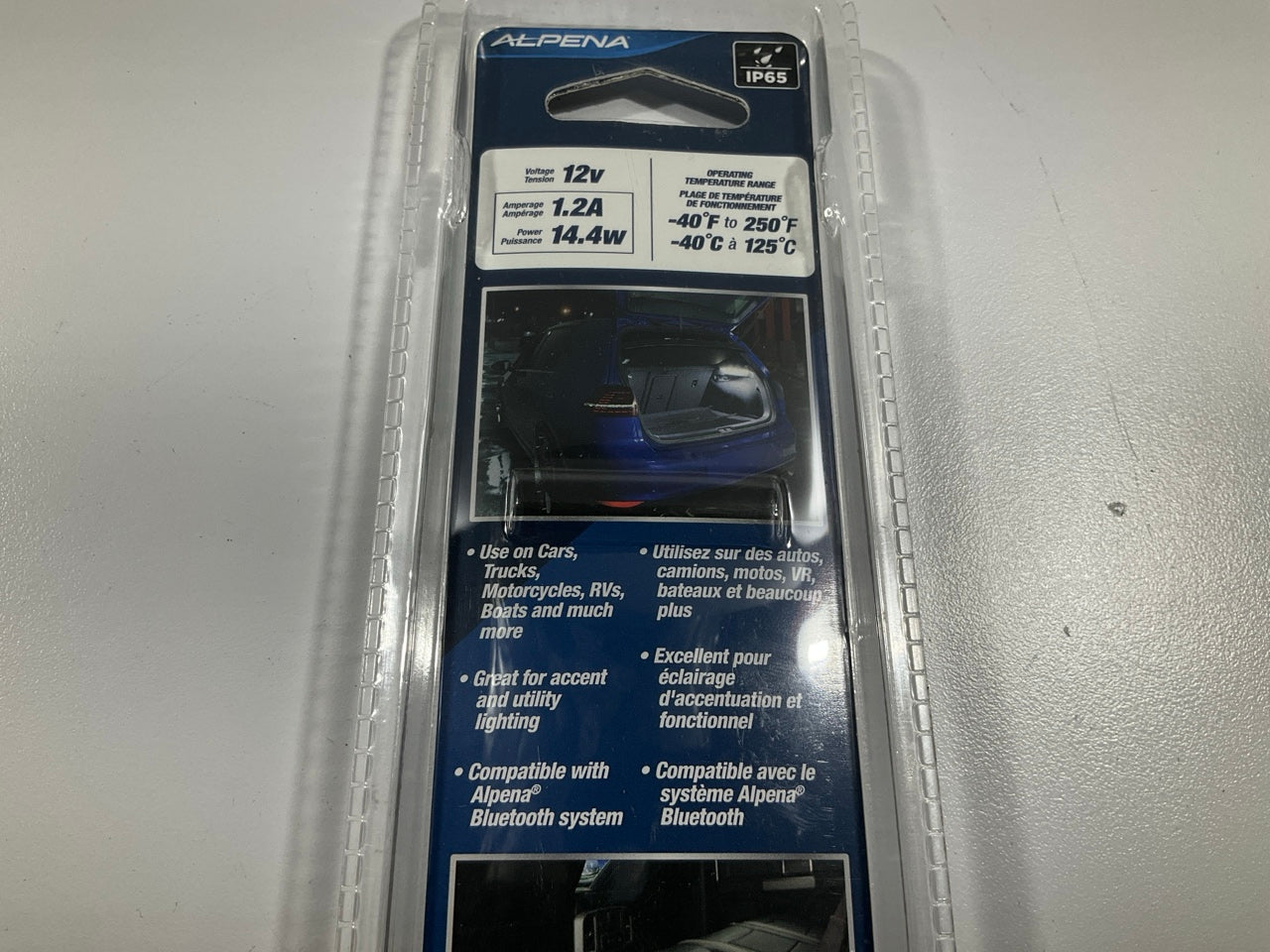 Alpena 77076 EZLINK LED Flex Light Strip Kit, 36'', White, 12V, 14.4W