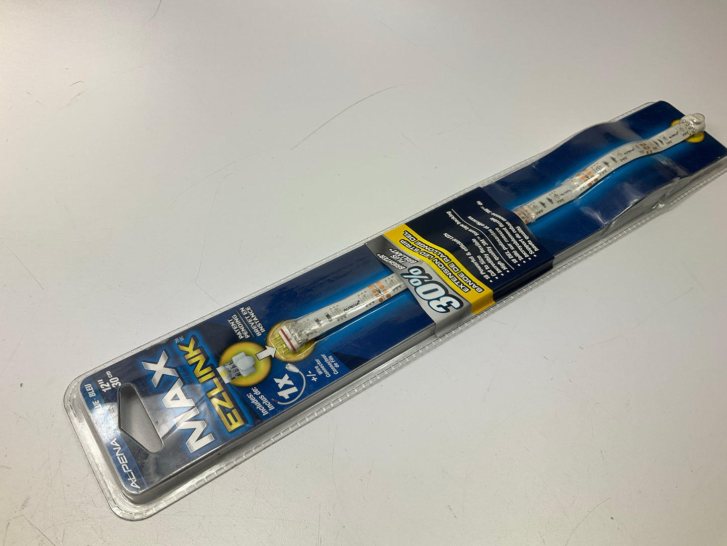 ALPENA 77079 MAX EZLINK, Blue Lights, 12'' Extension LED Light Strip
