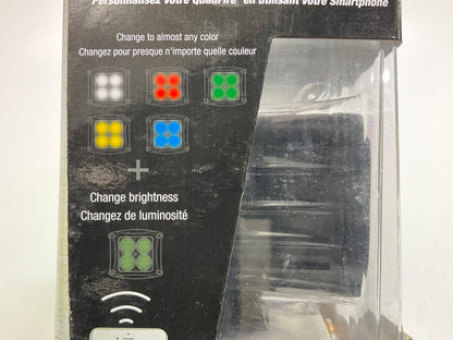 (2) Alpena 77087 QuadFire RGB Bluetooth App Controlled RGB & White LED Pod Light