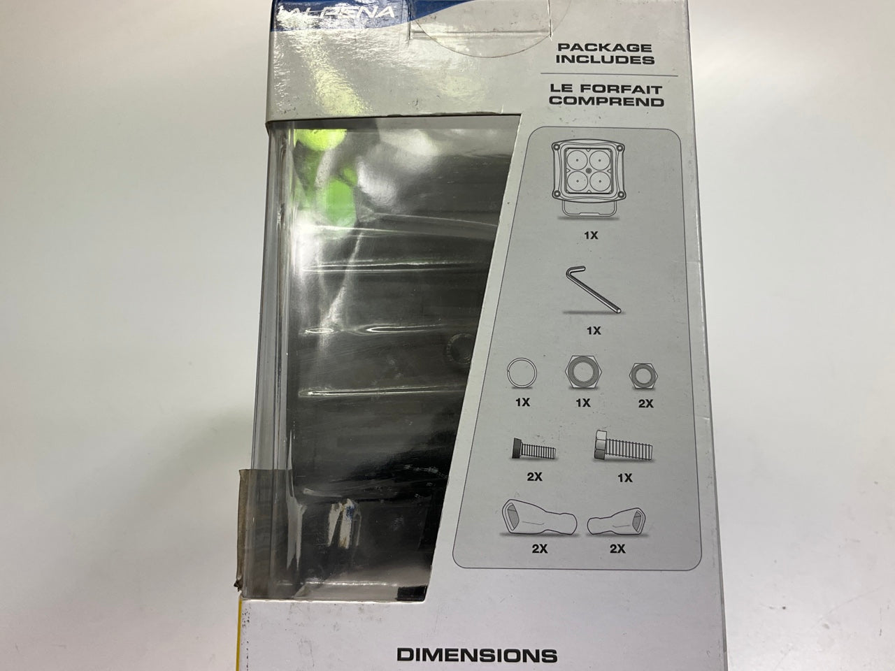 (2) Alpena 77087 QuadFire RGB Bluetooth App Controlled RGB & White LED Pod Light