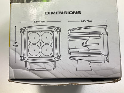 (2) Alpena 77087 QuadFire RGB Bluetooth App Controlled RGB & White LED Pod Light