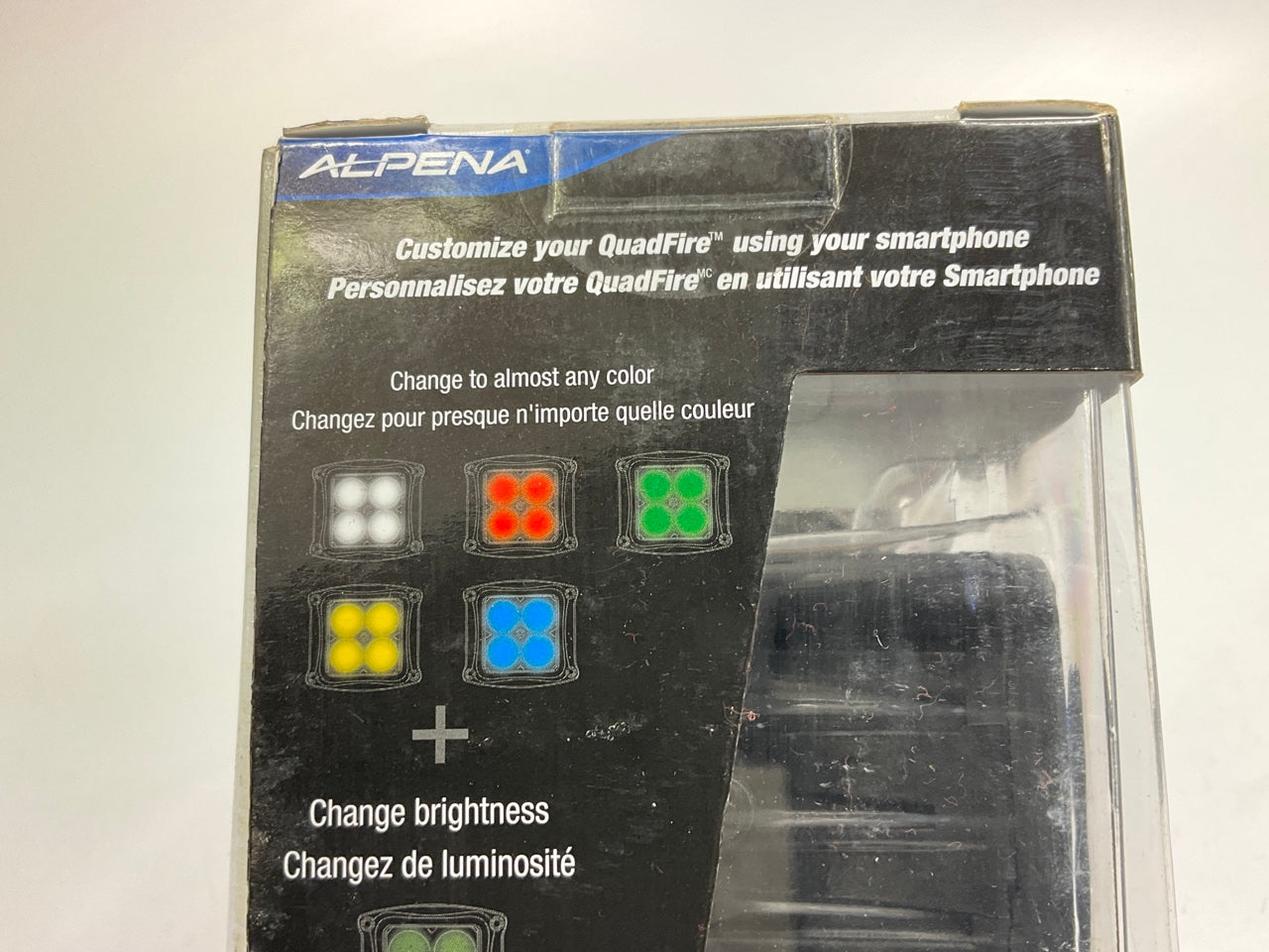 Alpena 77087 QuadFire RGB Bluetooth App Controlled RGB And White LED Light Pod