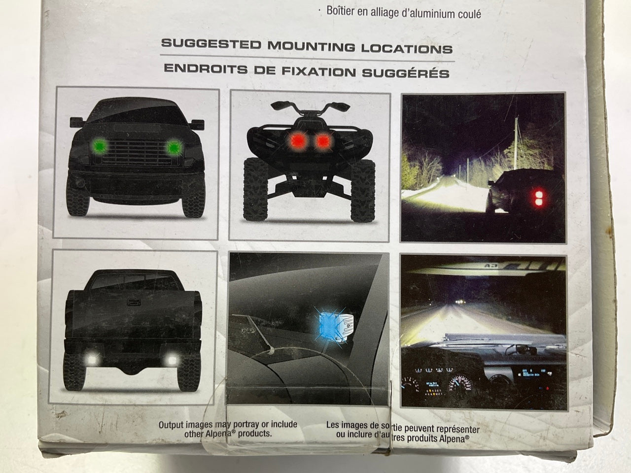 Alpena 77087 QuadFire RGB Bluetooth App Controlled RGB And White LED Light Pod