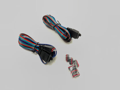 Alpena 77091 EZLINK RGB Multicolor LED Light Strip Bluetooth Controlled, 2 X 24''