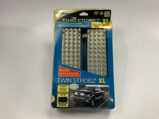 Alpena 77153W Twin Strobz XL White LED Strobe Lights