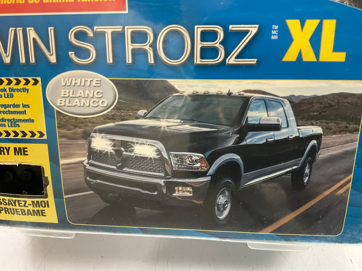 Alpena 77153W Twin Strobz XL White LED Strobe Lights