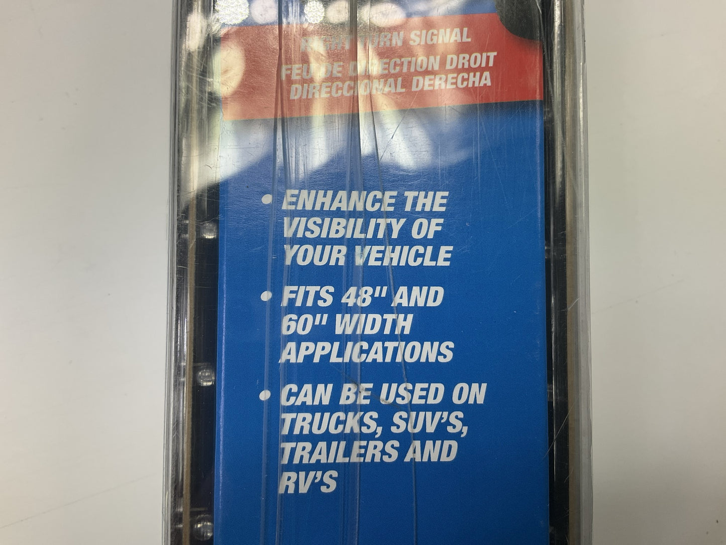 Alpena 77229 Pickup Tailgate Light Bar - Red - For Most 48''-60'' Wide Trucks