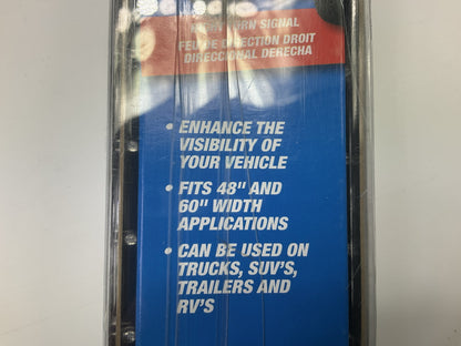 Alpena 77229 Pickup Tailgate Light Bar - Red - For Most 48''-60'' Wide Trucks