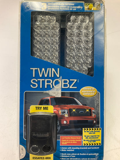 Alpena 77234 Twin Strobz Wired Safety Strobe Light Kit - Amber