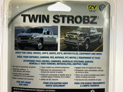 Alpena 77234 Twin Strobz Wired Safety Strobe Light Kit - Amber