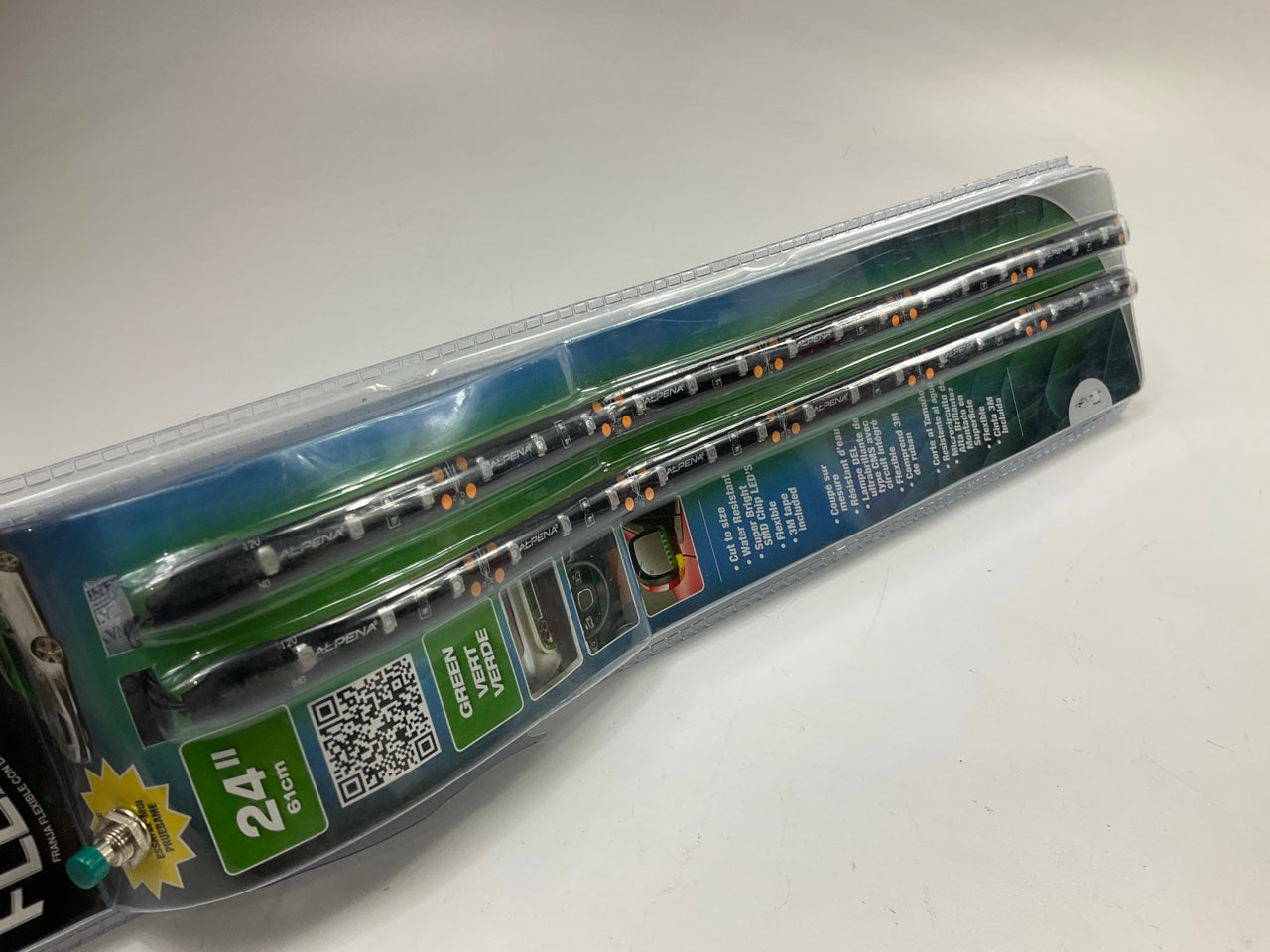 Alpena 77427 LED Flex Light Strip - Green - 24'' Long