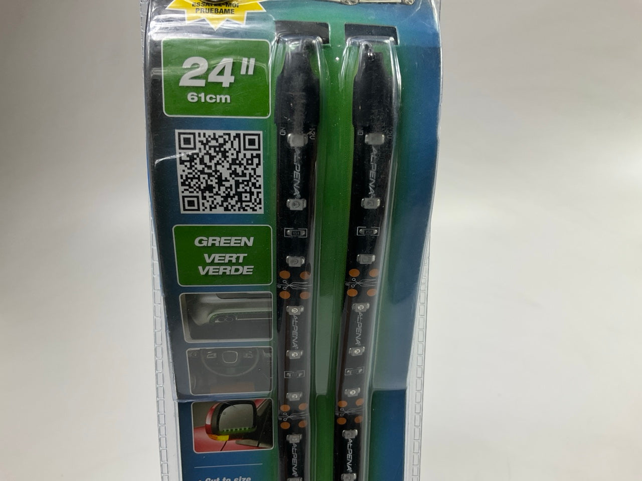 Alpena 77427 LED Flex Light Strip - Green - 24'' Long