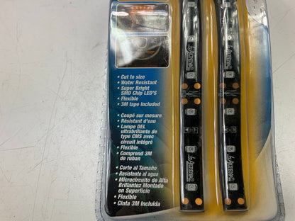 Alpena 77449 LED Flex Light Strip - 8'', Orange, Flexible