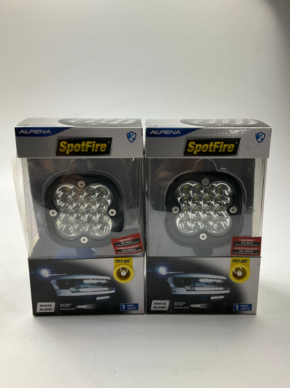 (2) Alpena 77483 Spotfire Spot Beam LED Utility, Task, Off-Road, Auxiliary Light