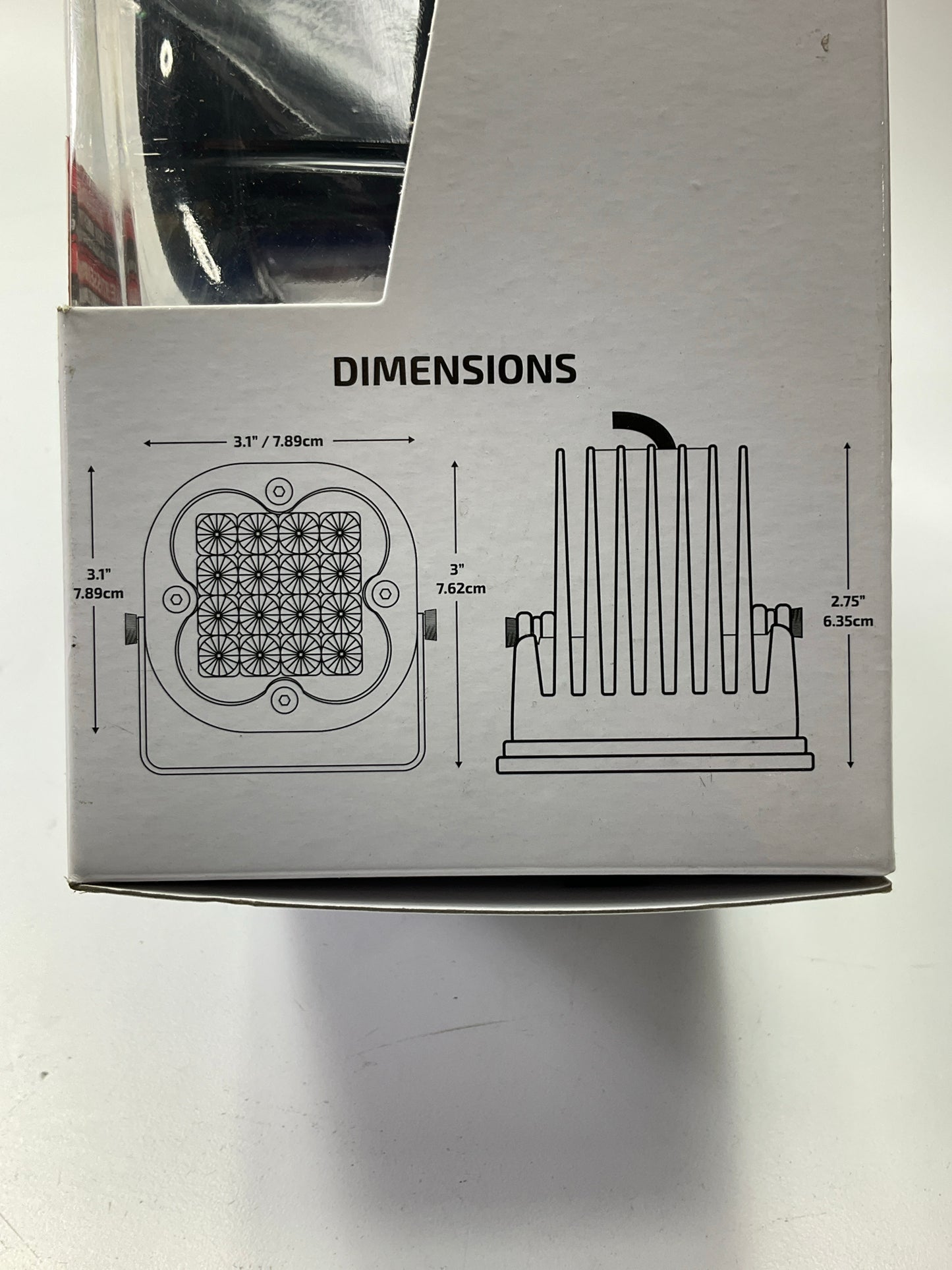 (2) Alpena 77483 Spotfire Spot Beam LED Utility, Task, Off-Road, Auxiliary Light