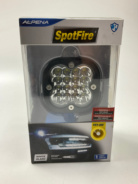 Alpena 77483 Spotfire - Spot Beam LED Utility, Task, Off-Road, Auxiliary Light