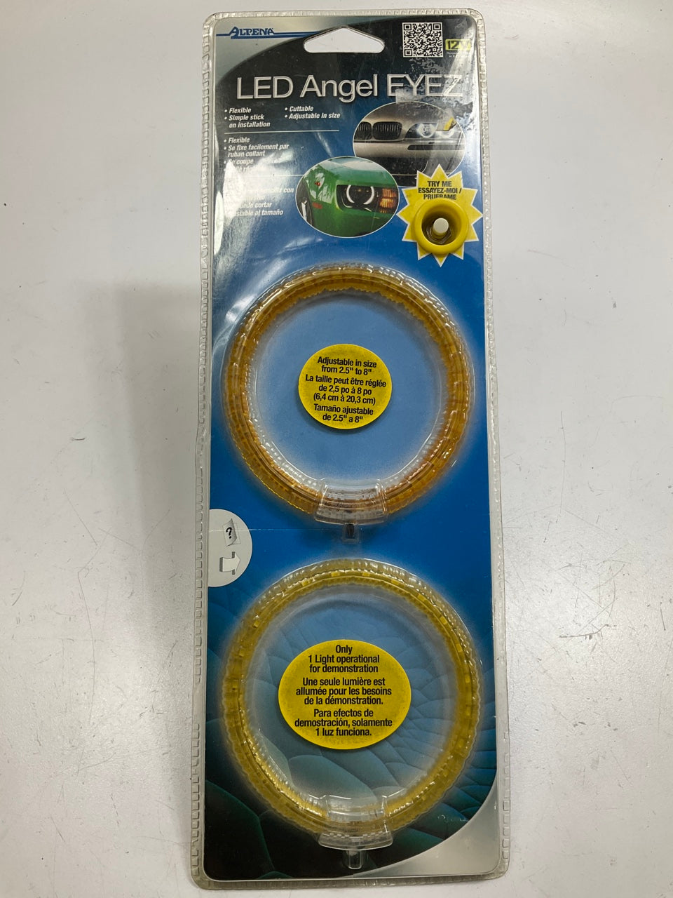 Alpena 77510 LED Angel Eyes 4'' Halo Rings