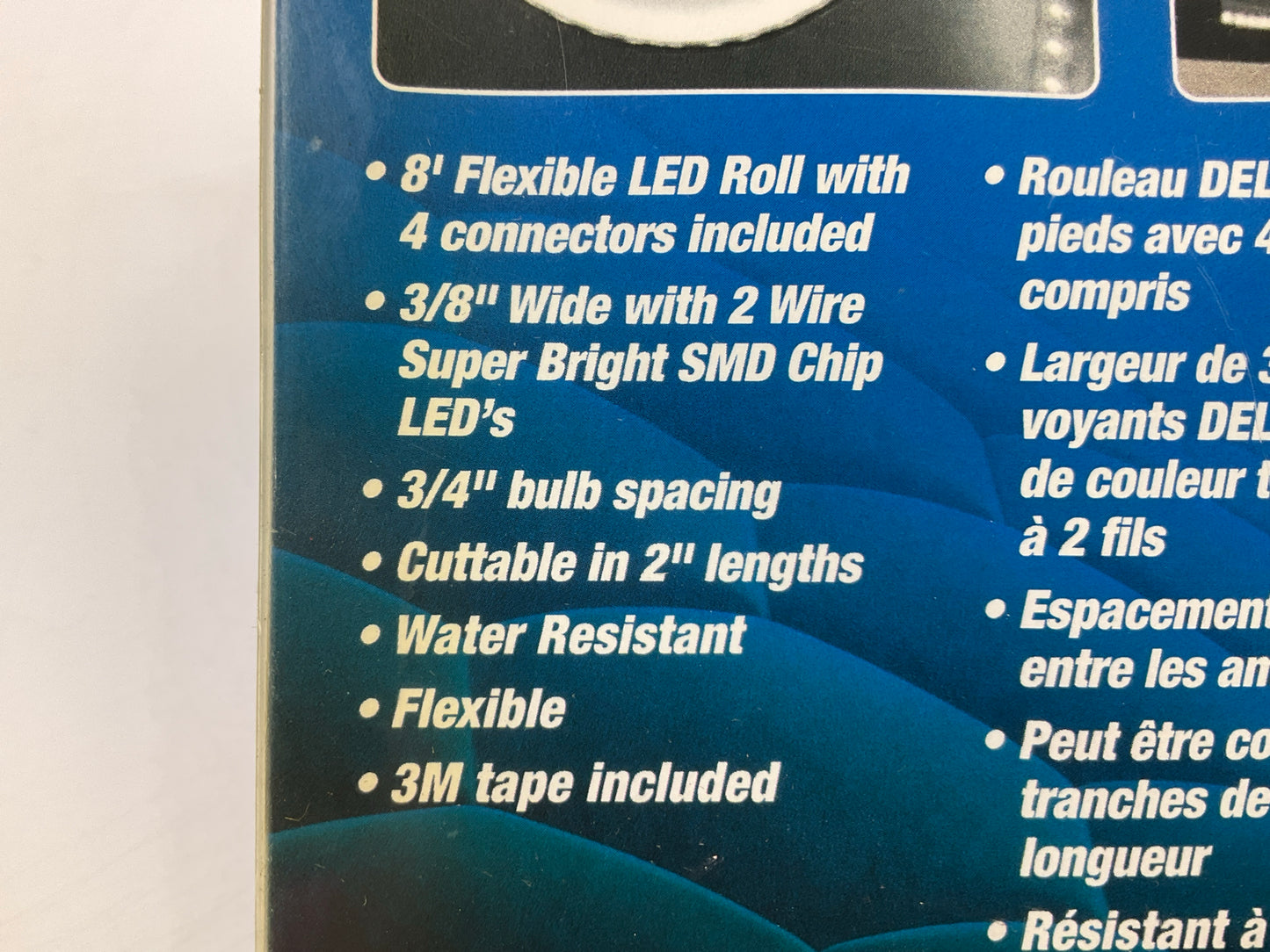 Alpena 77963 White 96'' LEDpak LED Strip, Flexible, Self-adhesive 96'' Long