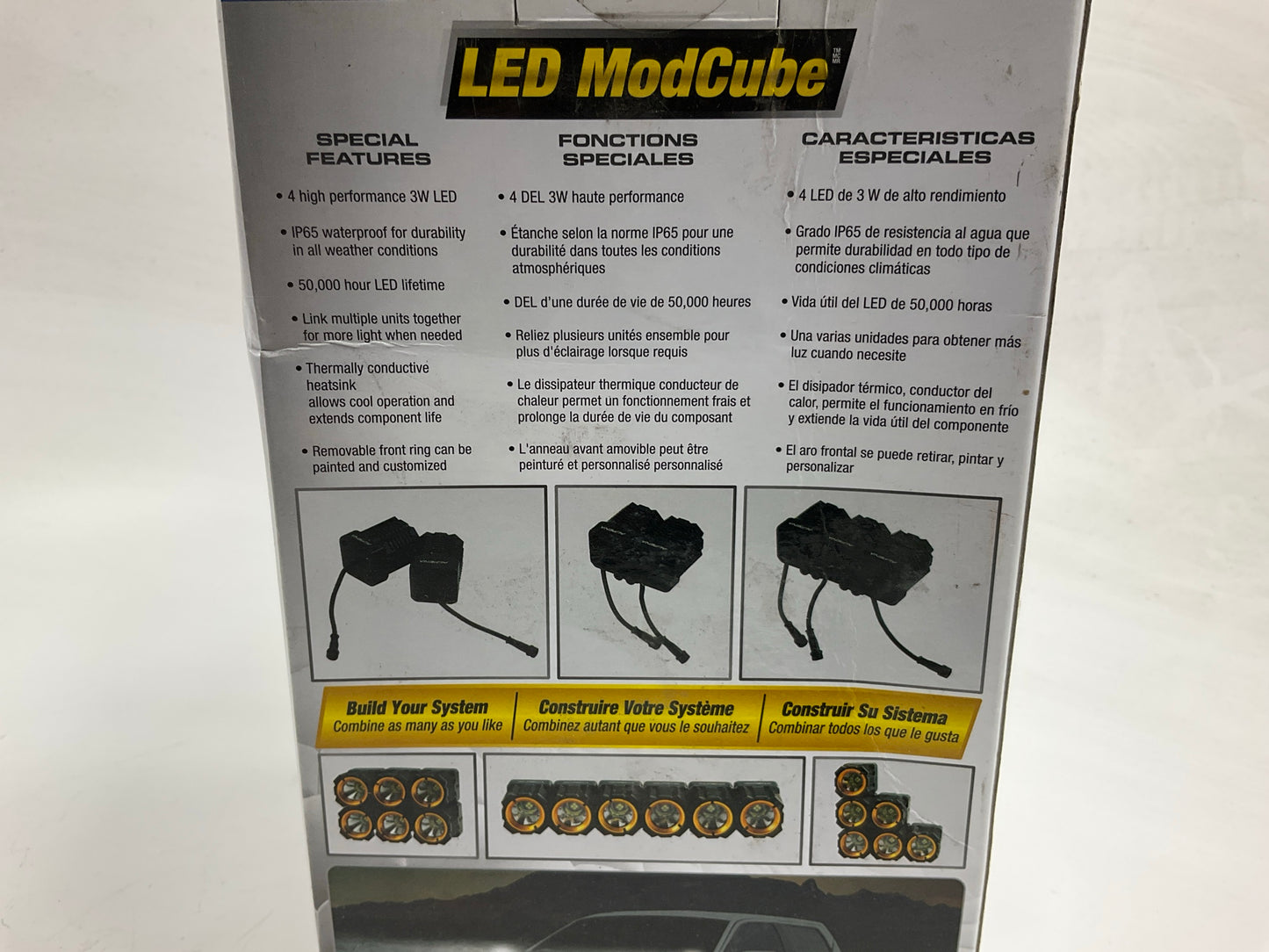 Alpena 78022  LED ModCube Modular Off Road, Utility And Work Light Lamp Kit