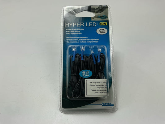 Alpena 78216 HYPER LED Blue Super Bright Glow 12v 4 Pack