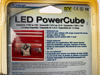 Alpena 78273 LED Powercube 110V AC To 12V DC Converter Box