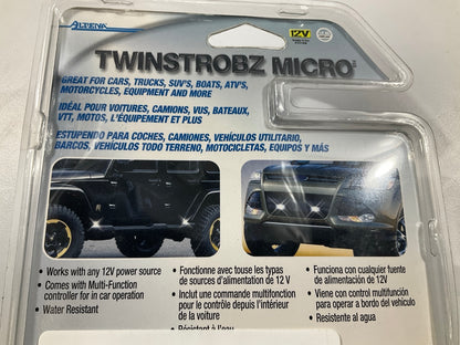 Alpena 78305 Multi-Function Twinstrobz Micro Lights - Strope Post WHITE 12V 4W