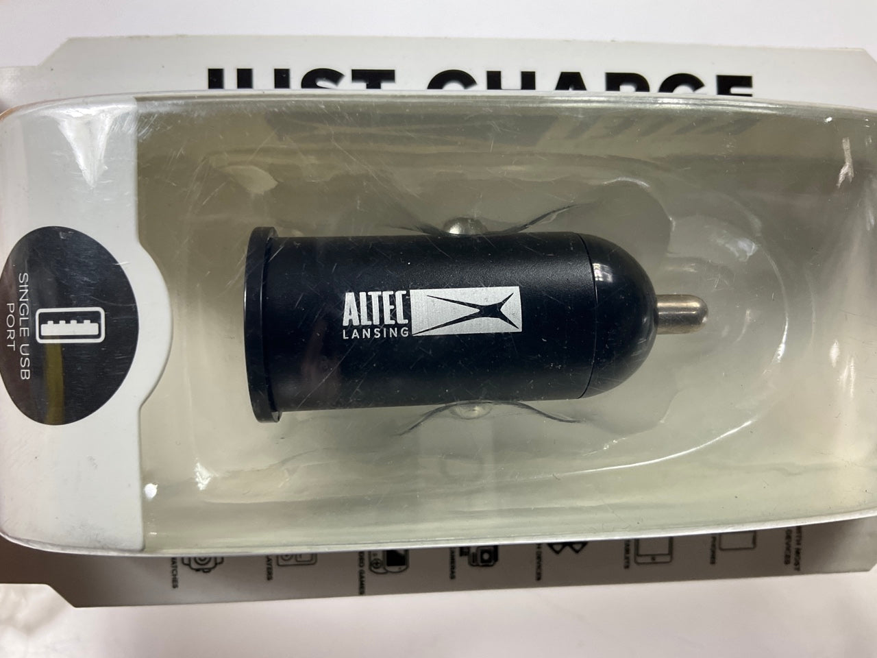 Altec Lansing AL9065 Single USB Port Cig Lighter Power Outlet Socket Charger