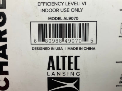 Altec Lansing AL9070 Dual USB 2-Port 3.1AMP Wall Charger