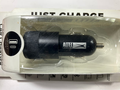 Altec Lansing AL9085 Dual USB A & C Port Cigarette Lighter Power Outlet Socket