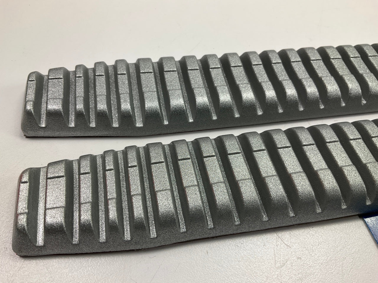 American Automotive 68-1498 Adhesive Heavy Duty Bumper Guard Strips, Silver