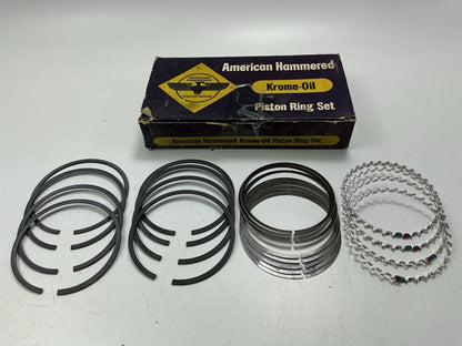 American Hammered KO9841-030 Piston Rings Set For Ford 192 Industrial Diesel