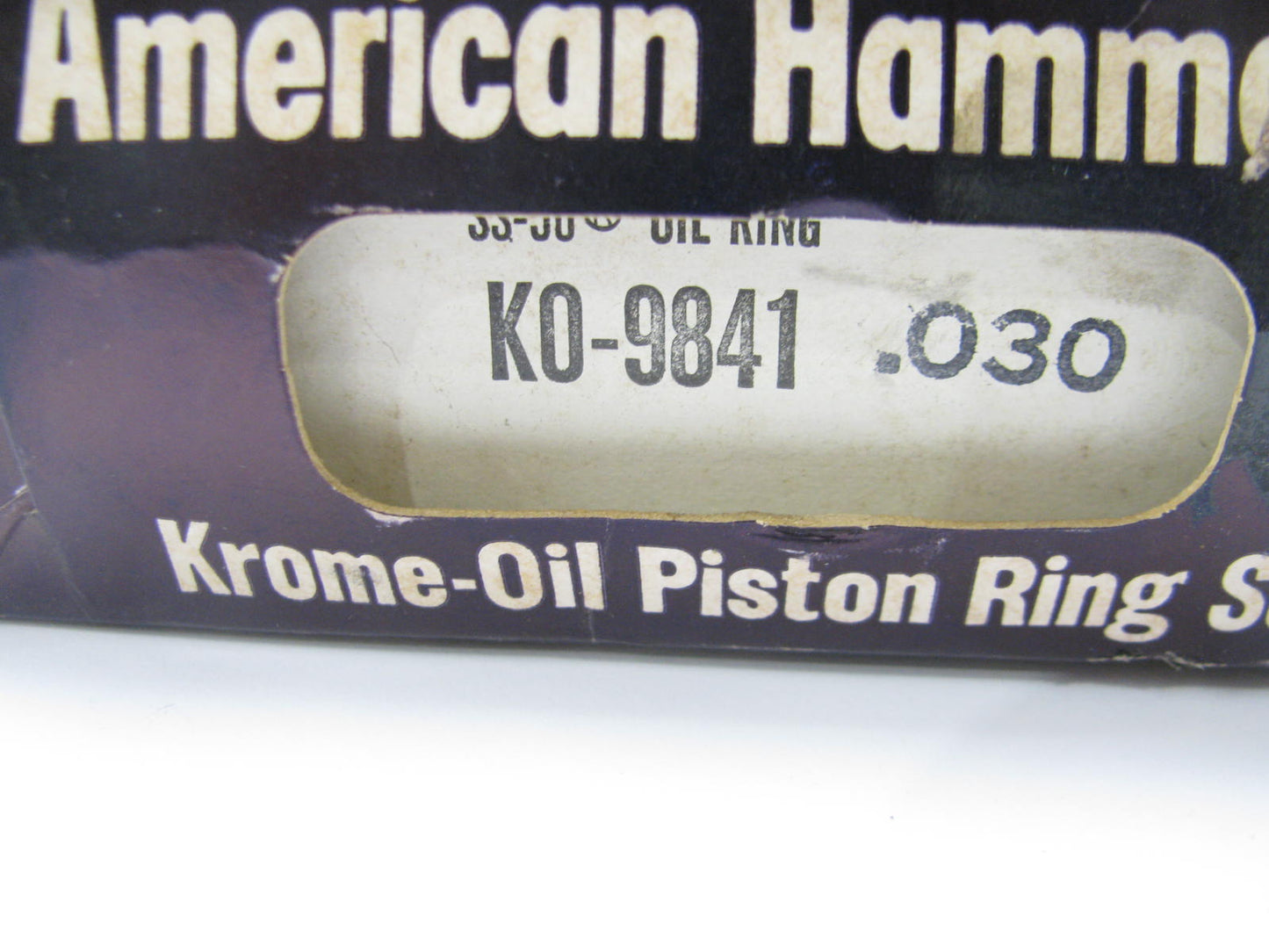 American Hammered KO9841-030 Piston Rings Set For Ford 3.1L Industrial Diesel