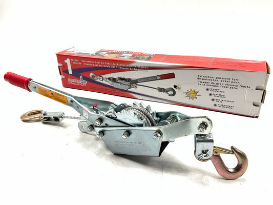 AMERICAN POWER PULL CORP 18500 Cable Puller, 1-Ton