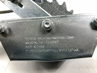 American Power Pull 18600 2 Ton Dual Drive Ratchet Cable Puller