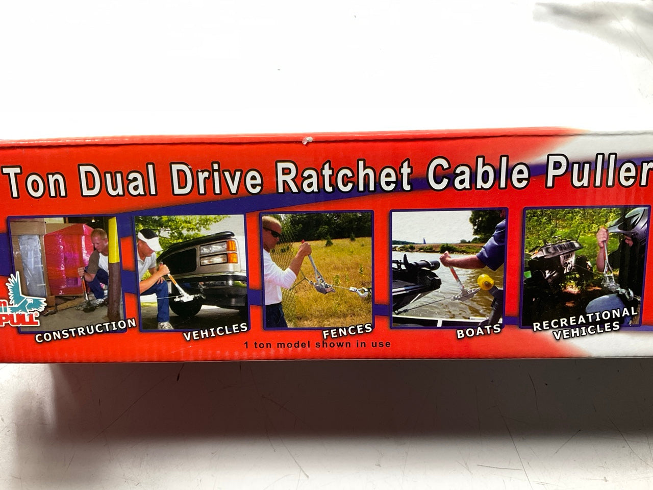 American Power Pull 18600 2 Ton Dual Drive Ratchet Cable Puller