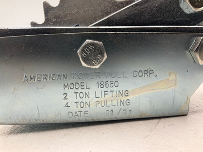 American Power Pull 18650 4 Ton Cable Puller